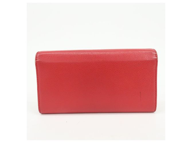 Chanel Timeless CC Flap Caviar Long Red - view 2