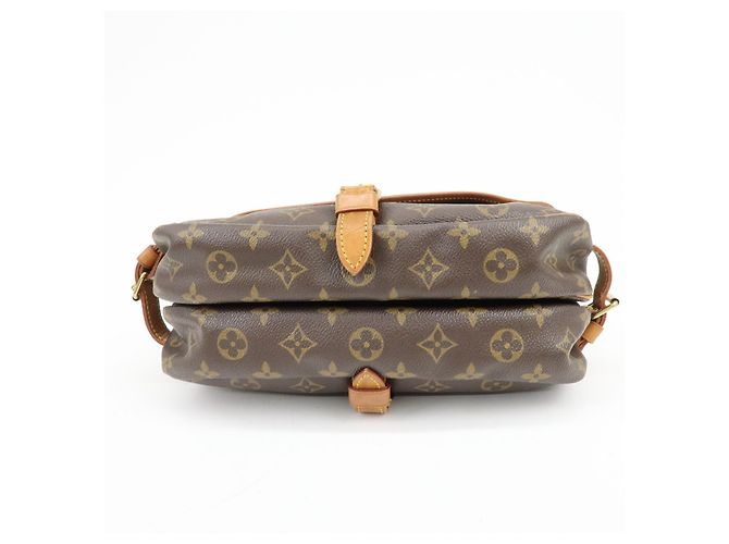 Louis Vuitton Saumur Monogram Canvas 30 Marron - vue 5