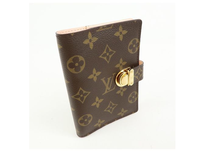 Copertina Agenda Louis Vuitton Koala Ring Monogram Canvas Small Marrone - vista 4