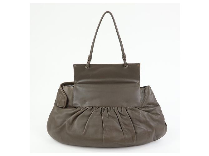 Fendi To You in pelle di serpente Marrone - vista 2