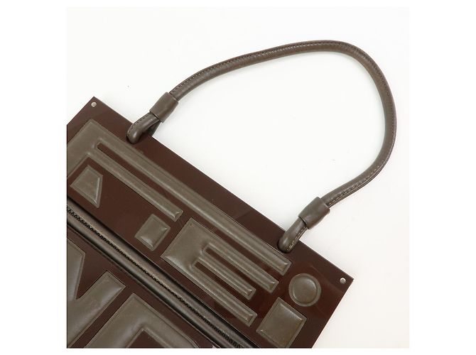 Fendi To You in pelle di serpente Marrone - vista 6