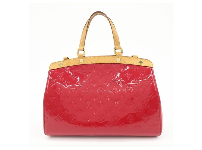 Louis Vuitton Brea Monogram Vernis MM Rot - Ansicht 2