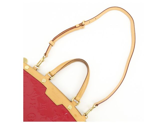 Louis Vuitton Brea Monogram Vernis MM Rot - Ansicht 6