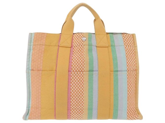 Hermès Hermes Fourre Tout Multicolor Toile MM Mehrfarben - Ansicht 2