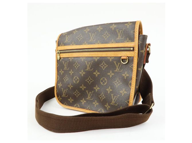 Louis Vuitton Bosphore Messenger Monogram Canvas PM Marron - vue 3
