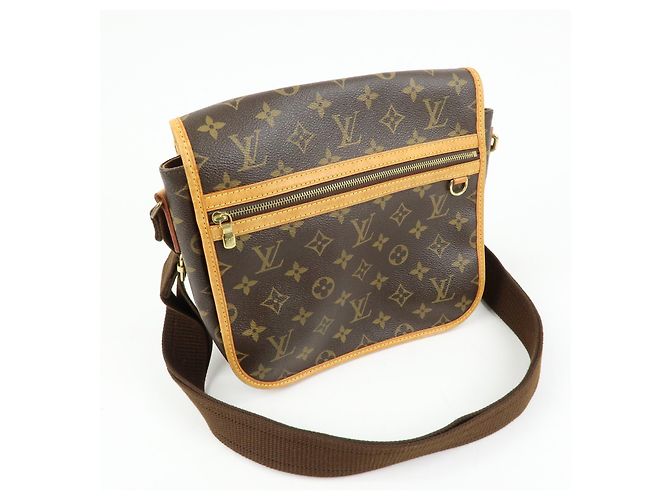 Louis Vuitton Bosphore Messenger Monogram Canvas PM Marron - vue 4