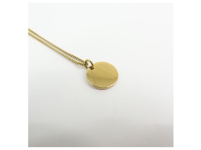 Pendente in metallo con logo vintage Christian Dior D'oro - vista 5