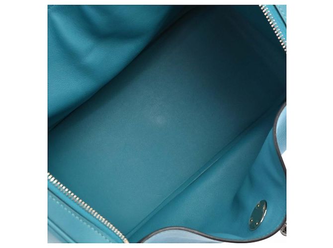 Hermès Hermes Lindy Swift 30 Turquesa - vista 3
