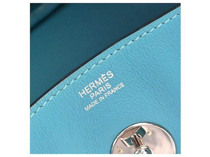 Hermès Hermes Lindy Swift 30 Turquesa - vista 4
