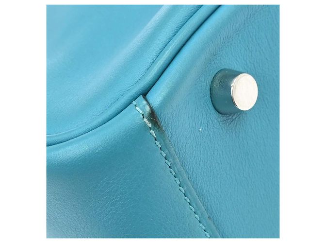 Hermès Hermes Lindy Swift 30 Turquesa - vista 7
