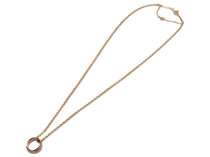 Cartier Trinity Choker 18K Tricolor Gold Golden - view 3