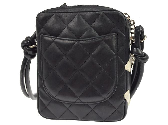 Chanel Cambon Quilted Leather Medium Black - view 2