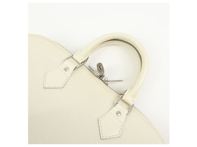 Louis Vuitton Alma Epi Leather PM Blanc - vue 6