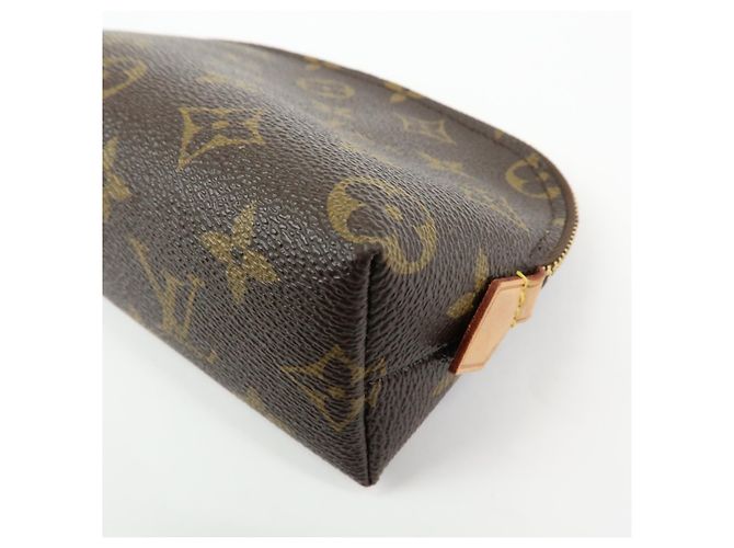 Louis Vuitton Cosmetic Monogram Origine Canvas PM Marrone - vista 7