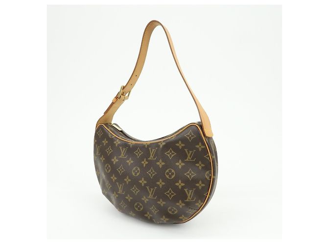Louis Vuitton Croissant Monogram Canvas MM Marron - vue 3