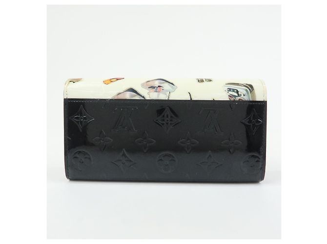 Cartera Louis Vuitton Sarah NM Edición Limitada Stickers Monogram Vernis Multicolor - vista 2