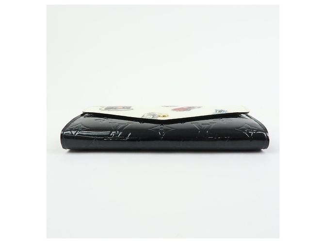 Cartera Louis Vuitton Sarah NM Edición Limitada Stickers Monogram Vernis Multicolor - vista 5