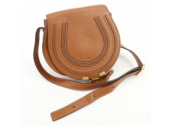 Chloé Chloe Marcie Leather Mini Braun - Ansicht 4