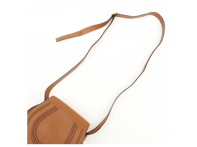 Chloé Chloe Marcie Leather Mini Braun - Ansicht 6