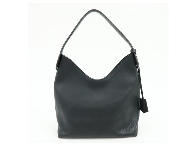 Louis Vuitton Lockme Hobo Leather Noir - vue 2