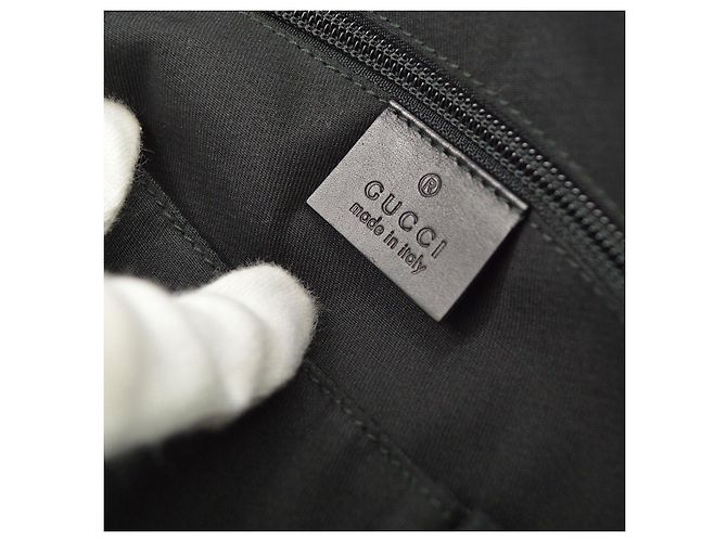 Gucci Lux Flap Messenger Diamante Leather Large Noir - vue 4