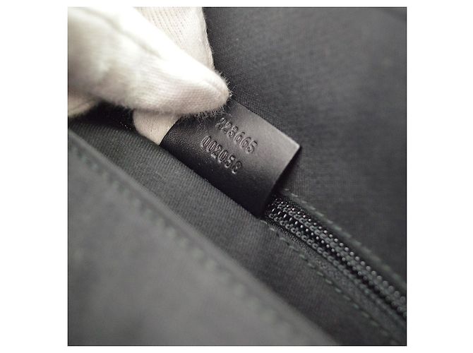 Gucci Lux Flap Messenger Diamante Leather Large Noir - vue 5