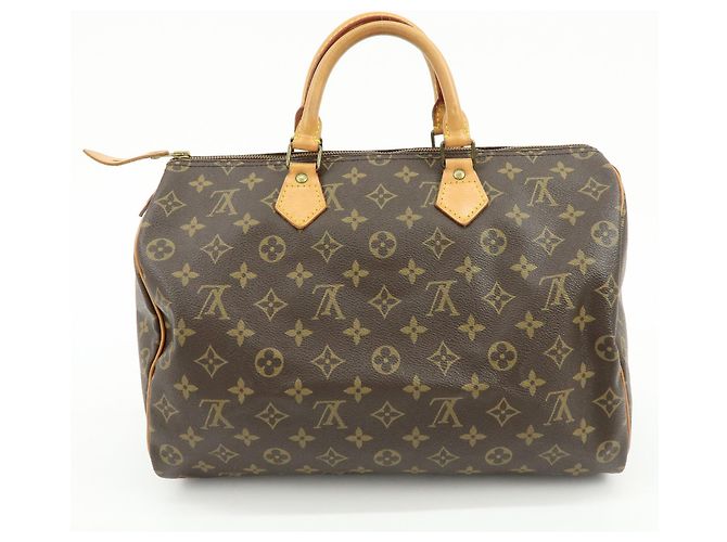 Louis Vuitton Speedy Monogram Canvas 35 Marron - vue 2