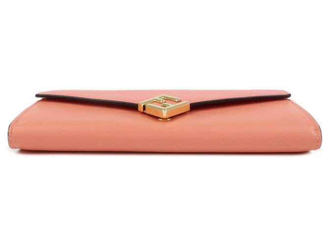 Fendi FF Diamonds Continental Chain Leather Pink - Ansicht 3