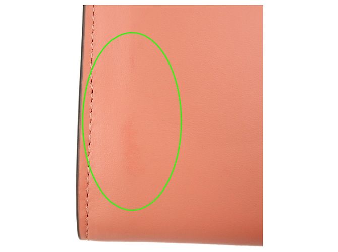 Fendi FF Diamonds Continental Chain Leather Pink - Ansicht 7