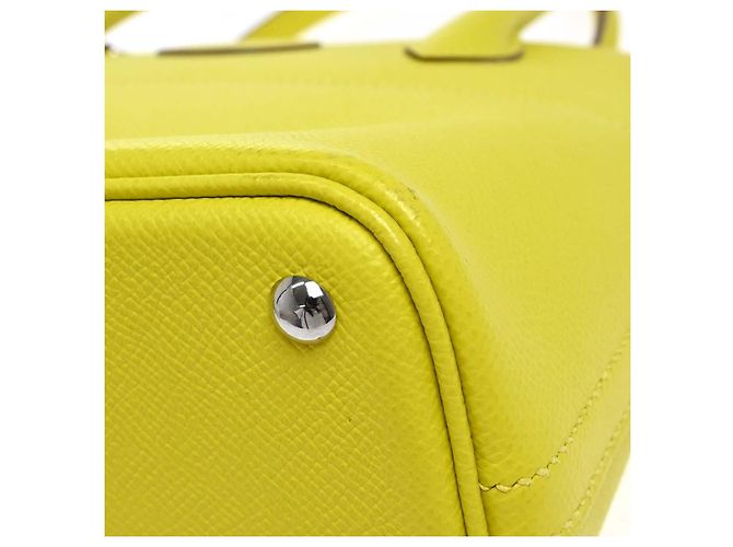 Hermès Hermes Bolide Epsom 27 Giallo - vista 6