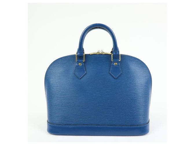 Louis Vuitton Alma Epi Leather MM Bleu - vue 2