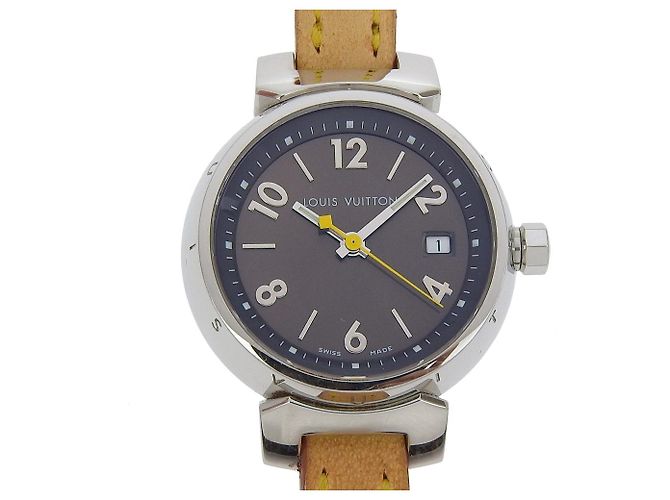 Louis Vuitton Tambour Quartz Stainless Steel 28 - Ansicht 2