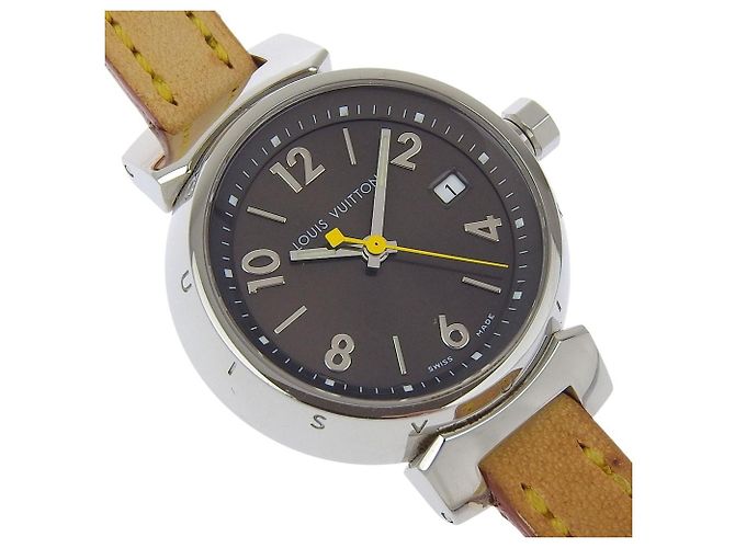 Louis Vuitton Tambour Quartz Stainless Steel 28 - Ansicht 3