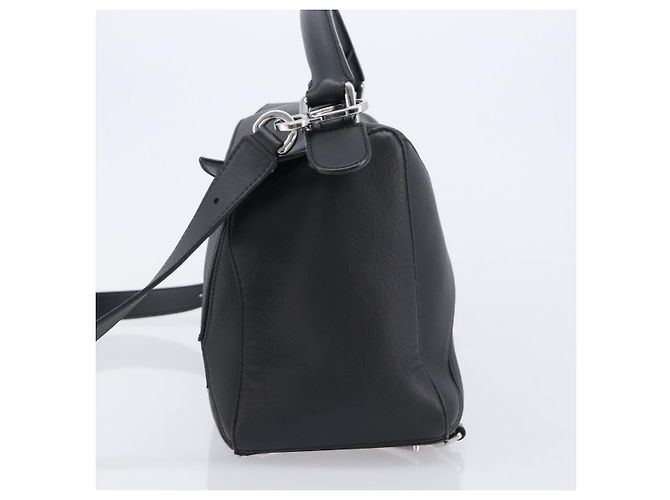 Loewe Puzzle Leather Medium Schwarz - Ansicht 3