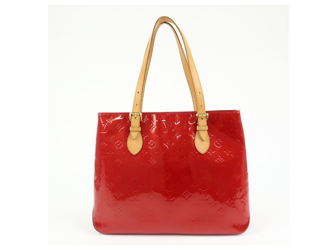Louis Vuitton Brentwood Monogram Vernis Rosso - vista 3