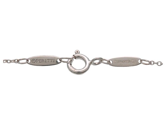 Tiffany & Co. Elsa Peretti Diamonds By The Yard Platin mit Diamant .08CT Silber - Ansicht 4