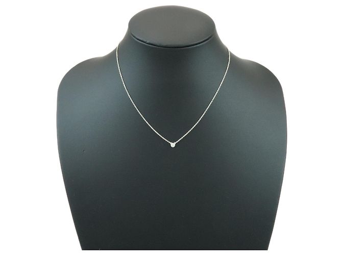 Tiffany & Co. Elsa Peretti Diamonds By The Yard Platin mit Diamant .08CT Silber - Ansicht 6