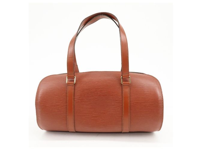 Louis Vuitton Soufflot Epi Leather Castaño - vista 2