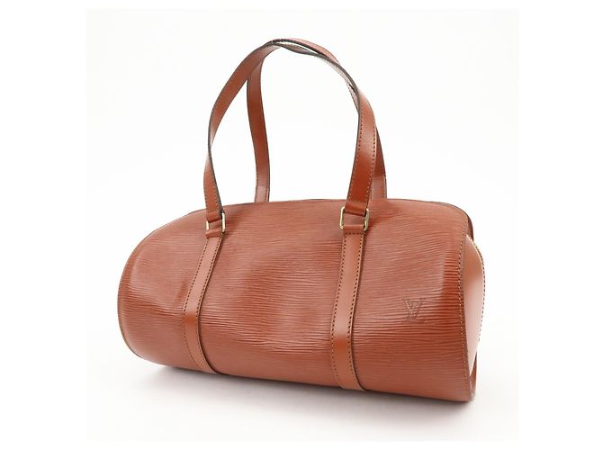 Louis Vuitton Soufflot Epi Leather Castaño - vista 3