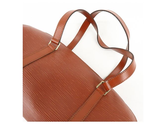 Louis Vuitton Soufflot Epi Leather Castaño - vista 6