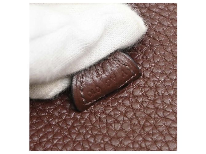 Hermès Borsa Hermes Evelyne Gen II Clemence TPM Marrone - vista 5