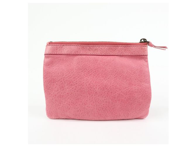 Balenciaga Classic Studs Reporter Leather XS Rosa - vista 2