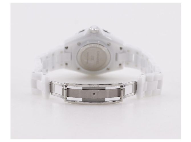 Chanel J12 Quartz Keramik und Edelstahl mit Diamant-Indizes 33 - Ansicht 3