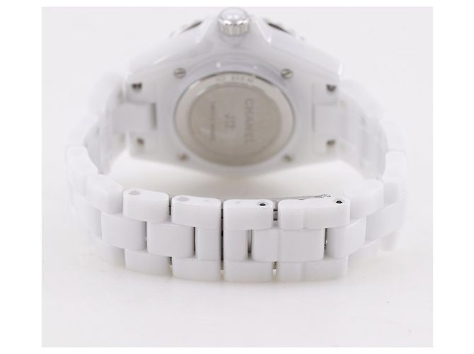 Chanel J12 Quartz Keramik und Edelstahl mit Diamant-Indizes 33 - Ansicht 6