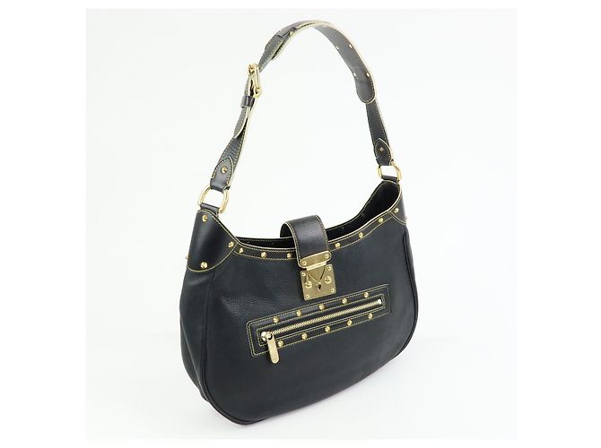 Louis Vuitton Suhali L'Affriolant Leather Nero - vista 4