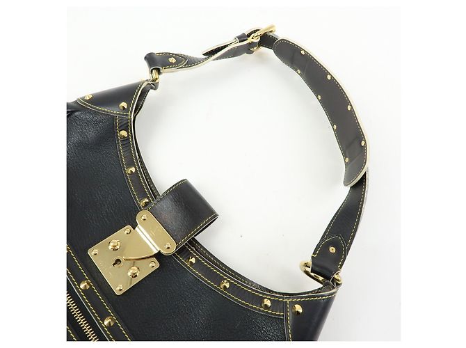 Louis Vuitton Suhali L'Affriolant Leather Nero - vista 6