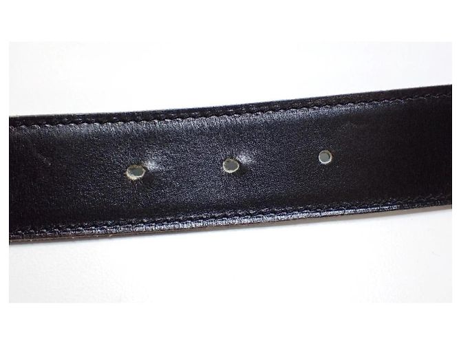 Hermès Hermes Constance Wendelgürtel Leder Medium Schwarz - Ansicht 6
