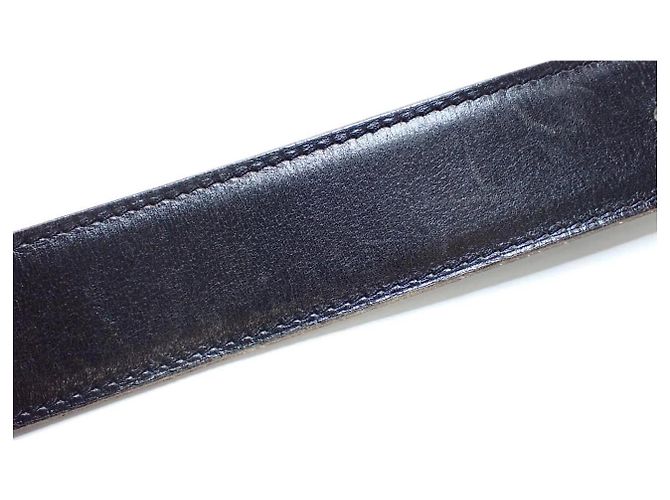 Hermès Hermes Constance Wendelgürtel Leder Medium Schwarz - Ansicht 7