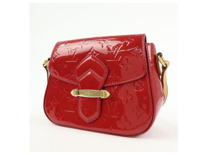 Louis Vuitton Bellflower Monogram Vernis PM Vermelho - vista 3