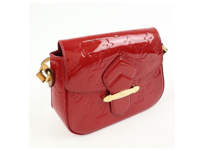 Louis Vuitton Bellflower Monogram Vernis PM Vermelho - vista 4